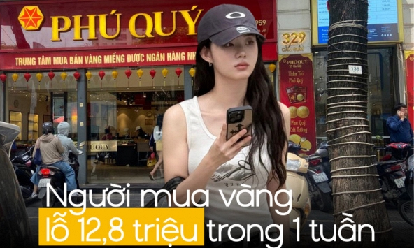 Thứ Hai mua vàng, đến thứ Bảy lỗ gần 13 triệu