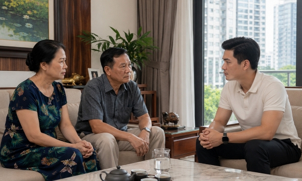 Con rể muốn ly hôn, biết lý do bố mẹ vợ xấu hổ vì cả 3 cô con gái của mình