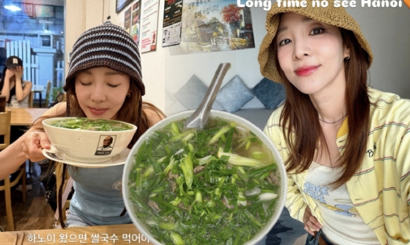 Mỹ nhân Hàn mê phở Việt, gọi bát phở ngập hành khiến dân tình gật gù: 'Ăn thế này mới chuẩn!'