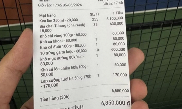 Xôn xao hóa đơn Pickleball lên tới vài triệu một buổi