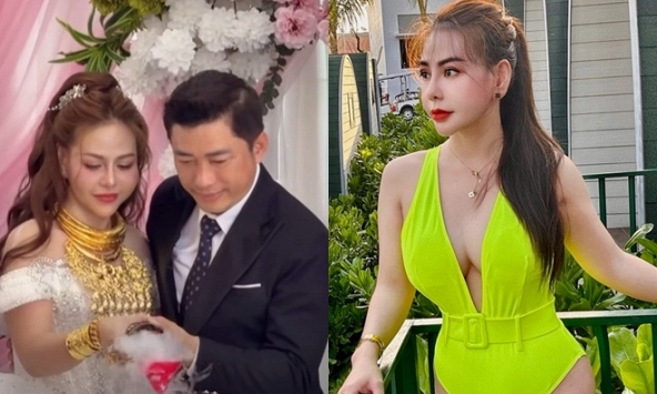 Nam nghệ sĩ âm thầm chia tay vợ đại gia sau sóng gió, 52 tuổi cưới vợ 3 gợi cảm, vàng đeo trĩu cổ