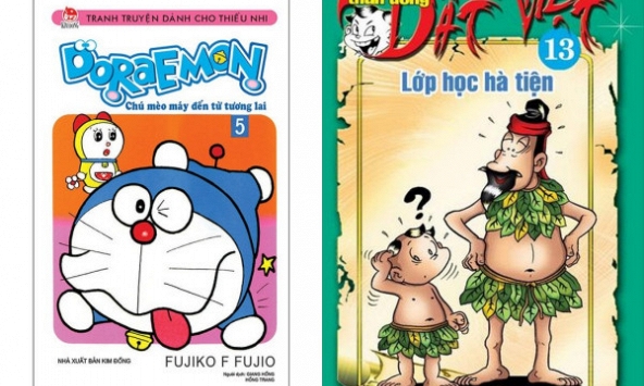 Top 5 bộ truyện tranh bán chạy ở Việt Nam: Dù Kindle, tablet phổ biến, nhiều người vẫn bỏ tiền mua bản giấy