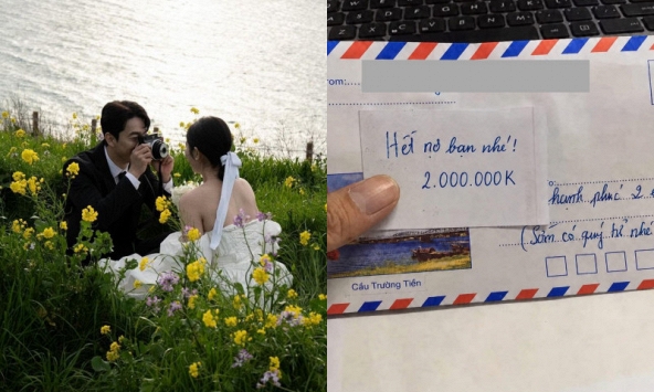 Tin tức vụ phong bì cưới không có tiền mừng, chỉ có tờ giấy “TRỪ NỢ': Sự việc đang gây tranh cãi