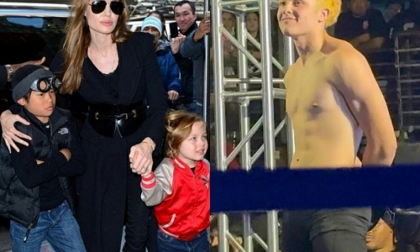 Việc làm không thể tin nổi của cậu út nhà Angelina Jolie trong lễ tốt nghiệp