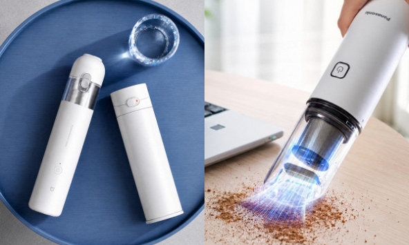 Nhỏ bằng bình nước nhưng hút cực khỏe: 4 mẫu máy hút bụi mini đang được nhiều người săn mua
