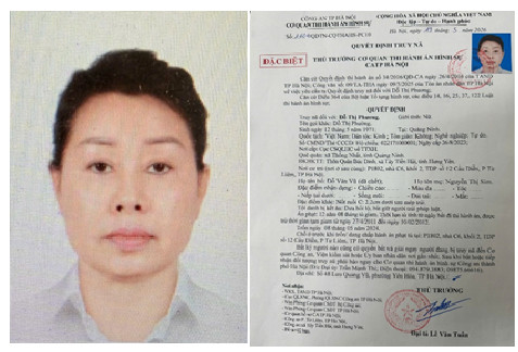 Ra quyết định truy nã đặc biệt Đỗ Thị Phương SN 1971