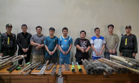 Triệt phá đường dây cưỡng đoạt hơn 40 tỷ đồng núp bóng doanh nghiệp trung chuyển cua, 17 người bị khởi tố