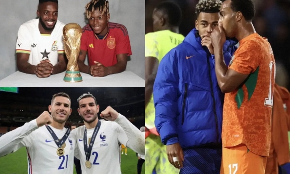 World Cup nhiều anh em ruột nhất lịch sử: 4 cặp chung màu áo, 4 cặp đối đầu