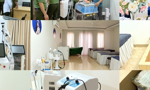 Cảnh sát đồng loạt khám xét, bắt tạm giam Nguyễn Phương Anh cùng hoàng loạt quản lý, nhân viên spa