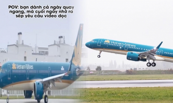 Chiếc máy bay 'biến dạng' của Vietnam Airlines gây sốt, nhân viên tiết lộ lý do bất ngờ
