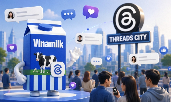 Từ câu chuyện Vinamilk 'nhập hộ tịch' vào Threads City: Thời của brand biết lắng nghe đã đến