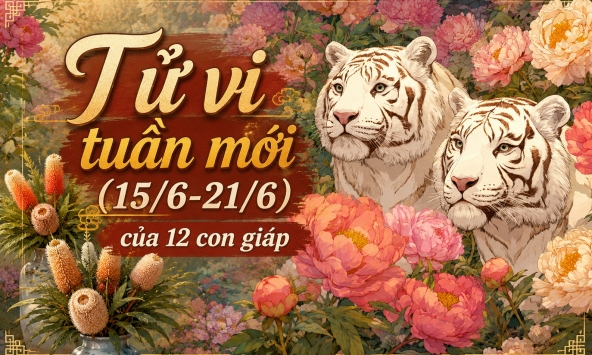 Tử vi tuần mới (15/6-21/6): Top 3 con giáp được Thần Tài 'độ', công việc lên hương, tiền bạc nở rộ
