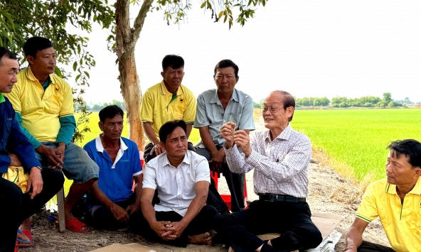 Từ vùng đất phèn đến mùa vàng 7 tấn lúa/ha