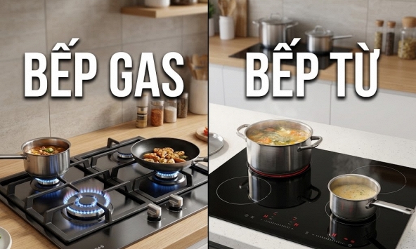 Vì sao nhiều gia đình vẫn chuộng dùng bếp gas hơn bếp từ?