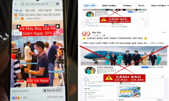 Công an cảnh báo nóng đến người mua vé máy bay trên Zalo