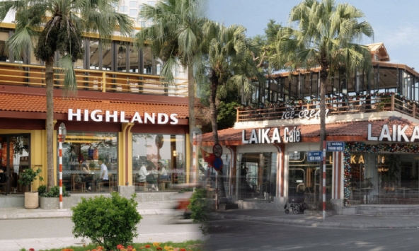 “Kẻ khóc người cười” ở Hồ Tây: Laika chật vật rút lui, Highlands thâu tóm mặt bằng mở cửa hàng thứ 1.000