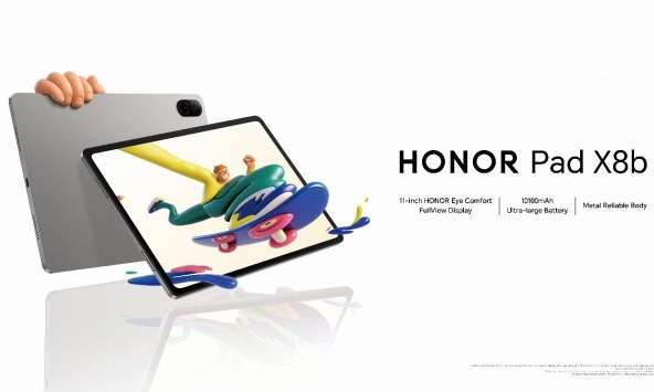 Ra mắt HONOR Pad X8b: Thiết kế thanh lịch, hiệu năng mạnh mẽ, tích hợp không gian số an toàn cho trẻ