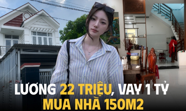 Lương 22 triệu liều vay 1 tỷ mua nhà mặt đất: Trả nợ 17 triệu/ tháng, còn 5 triệu sống thế nào?