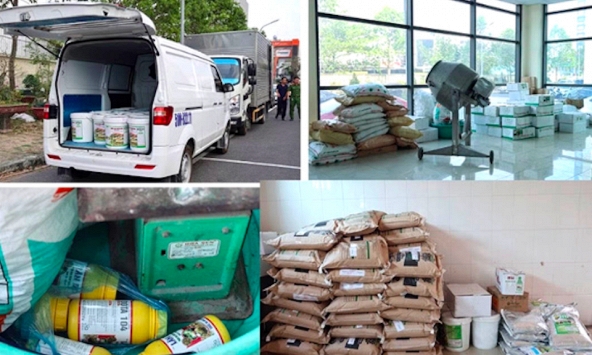 Triệt phá đường dây sản xuất, buôn bán phân bón giả quy mô lớn tại miền Tây
