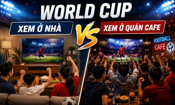 Xem World Cup ở nhà hay ra quán cà phê thì tiết kiệm hơn?