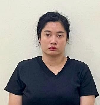 Bắt người phụ nữ mua bánh nhưng không trả tiền Hoàng Lê Ngọc My SN 1992