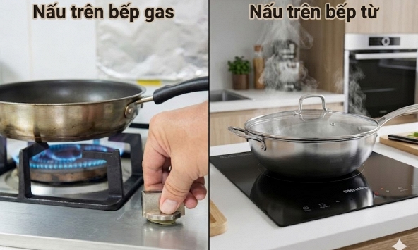 Dùng bếp gas hay bếp từ dễ hỏng hơn?
