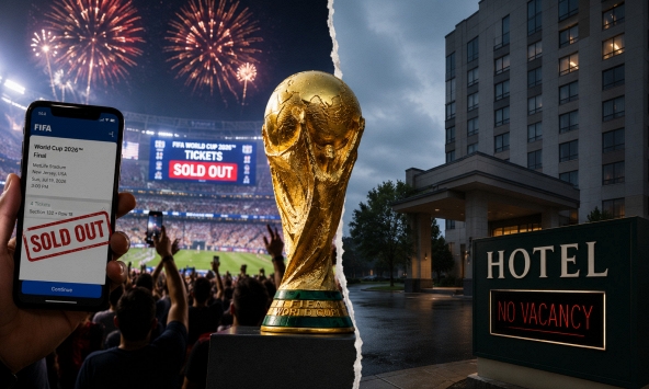 Nghịch lý World Cup 2026: Vé tỷ đồng 'cháy hàng', khách sạn Mỹ lại ế ẩm