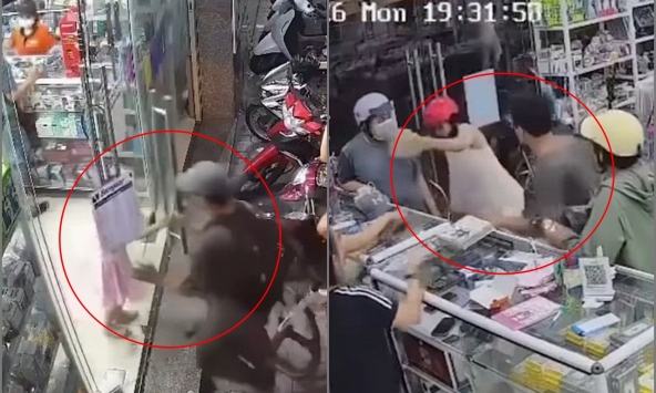 Clip phẫn nộ: Nam thanh niên sức dài vai rộng xô cửa va trúng bé gái, bị nhắc nhớ thì quay sang 'tác động vật lý' mẹ bé