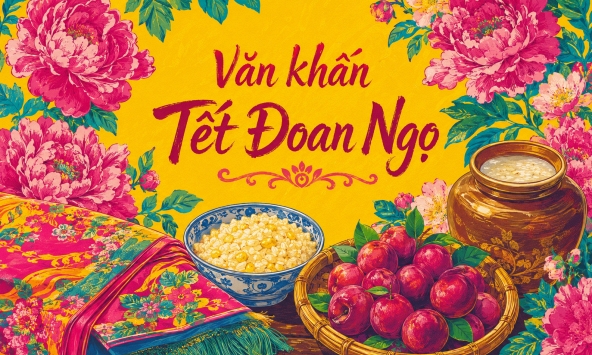 Văn khấn Tết Đoan Ngọ 2026 đầy đủ, đọc xong 'diệt sâu bọ' cả năm bình an