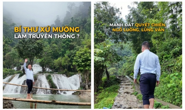 Bí thư xã ở Phú Thọ làm clip hút triệu view: 'Nếu tôi không đi, không làm thì làm sao mọi người biết'