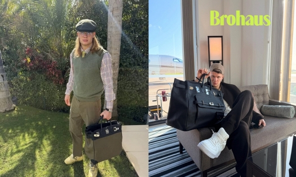 Có thể bạn chưa biết: Erling Haaland là trùm Birkin, mua túi Birkin to để đựng túi Birkin nhỏ