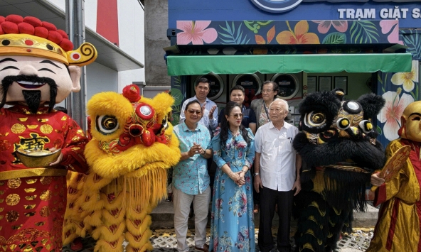 Omywash và bài toán giặt sấy trong những đô thị thiếu không gian
