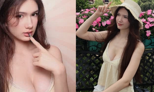 Em gái cao 1m80 của thủ môn Đặng Văn Lâm khoe vòng 1 “đốt mắt”