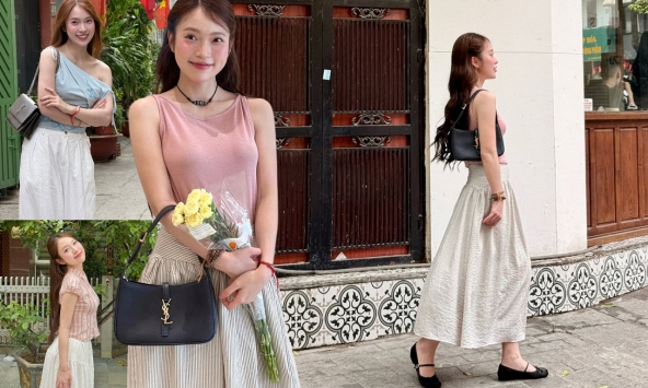 Style hè của Khánh Vy: Đơn giản mà cuốn, ngắm xong vội save ảnh ngay!
