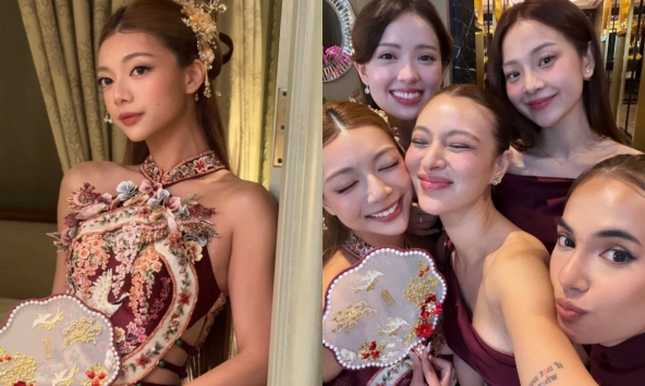 Đám cưới tại Malaysia của ái nữ chưởng môn phái Vịnh Xuân: Quy tụ dàn phù dâu nổi tiếng