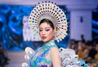 Nhà thiết kế Đặng Trọng Minh Châu hết lời khen ngợi Khánh Vân