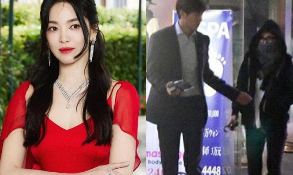 Song Hye Kyo công khai hẹn hò ngày mưa cực tình cảm, người này còn liên quan tới bạn trai tin đồn Lee Min Ho