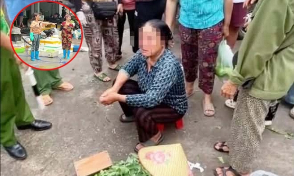 Danh tính chủ quán hải sản xịt vòi nước khiến cụ bà bán rau chảy máu mắt vì tranh chấp chỗ ngồi