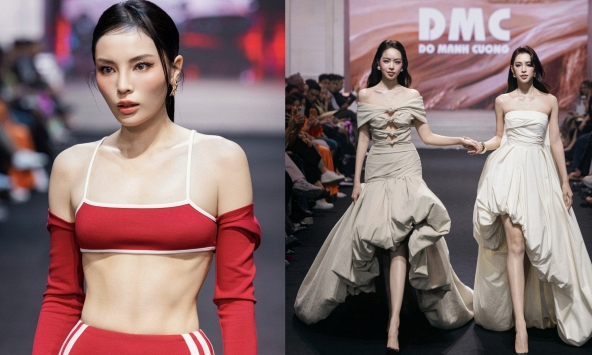 Khung hình gấp 3 visual hiếm thấy trong showbiz: Thanh Thuỷ, Tiểu Vy, Kỳ Duyên xứng danh Hoa hậu chánh cung, nhìn sao cũng đẹp
