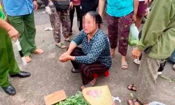Chủ quán hải sản xịt nước khiến cụ bà bán rau chảy máu mắt: Mong giải quyết theo hướng tình cảm