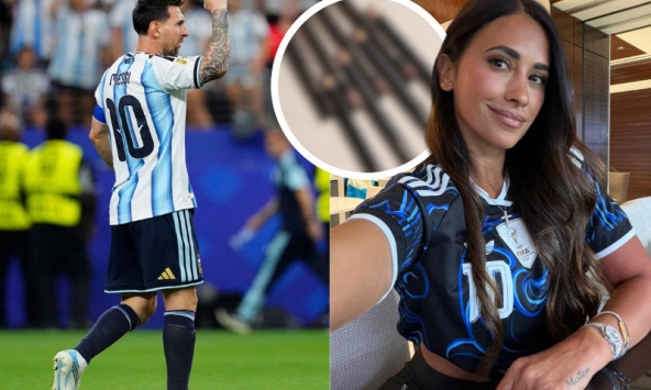 Messi tranh thủ nói yêu vợ còn vợ anh thì tranh thủ 'kiếm tiền' trong bài đăng nổi nhất cõi mạng lúc này