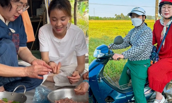 Mối quan hệ của Kiều Tiên và mẹ chồng Hàn trước khi nổ ra nghi vấn “dọn khỏi nhà”, không nhìn mặt
