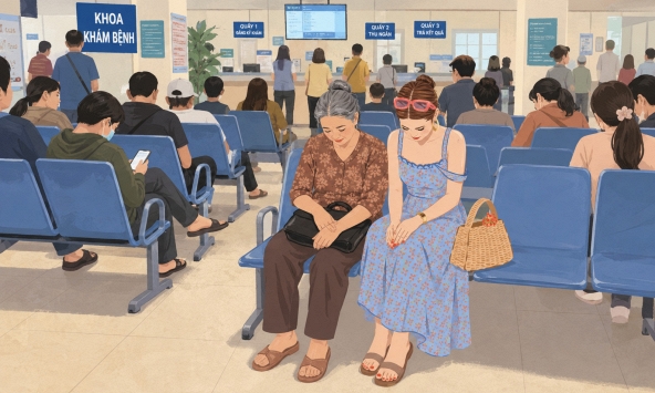 Nhìn bố mẹ già phải đi khám bệnh xếp hàng từ 4h sáng, tôi nhận ra 'hậu vận đắt giá' của mình không thể trì hoãn thêm ngày nào