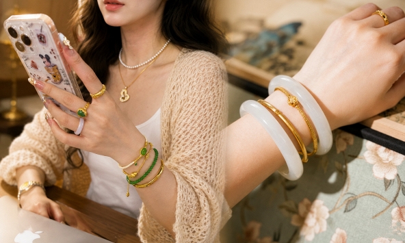 Vòng vàng hay vòng ngọc 'xịn' hơn? Đọc xong là chốt được ngay, khỏi phân vân nữa