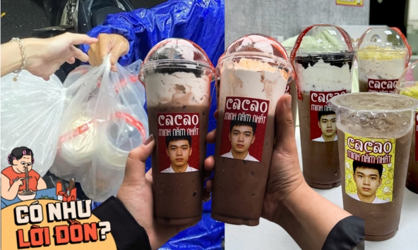 Thử tiệm cacao của sinh viên năm nhất đang gây sốt, được phong làm ông trùm marketing vì dám in mặt khắp bao bì