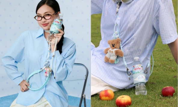 Từ lời nhắc 'Stay hydrated' đến chiếc dây đeo cổ dạo phố: Khi bình nước trở thành tuyên ngôn của một OOTD có gu