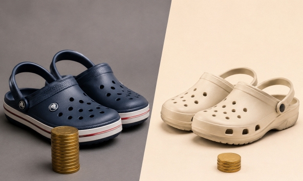Vì sao Crocs lại đắt gấp 3-5 lần dép sục thông thường?