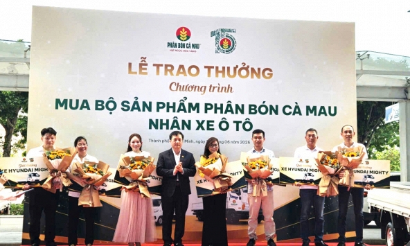 Hơn 14000 đại lý tạo nên sức mạnh thị trường bền vững của Phân bón Cà Mau