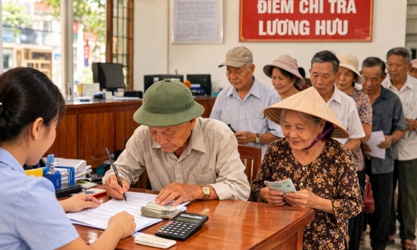 Tin vui từ 1/7/2026, nhiều người nghỉ hưu được tăng lương hưu 2 lần liên tiếp: Ai sẽ được hưởng?