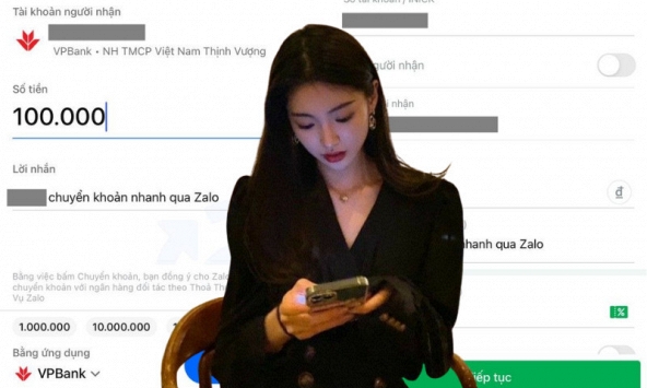 Lưu ý cho người hay chuyển khoản nhanh qua Zalo: 4 bước không được bỏ qua